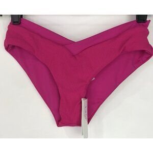 L Space Bikini Bottom Womens Size Small S‎ Pink Pratt Bottom Seim Beach